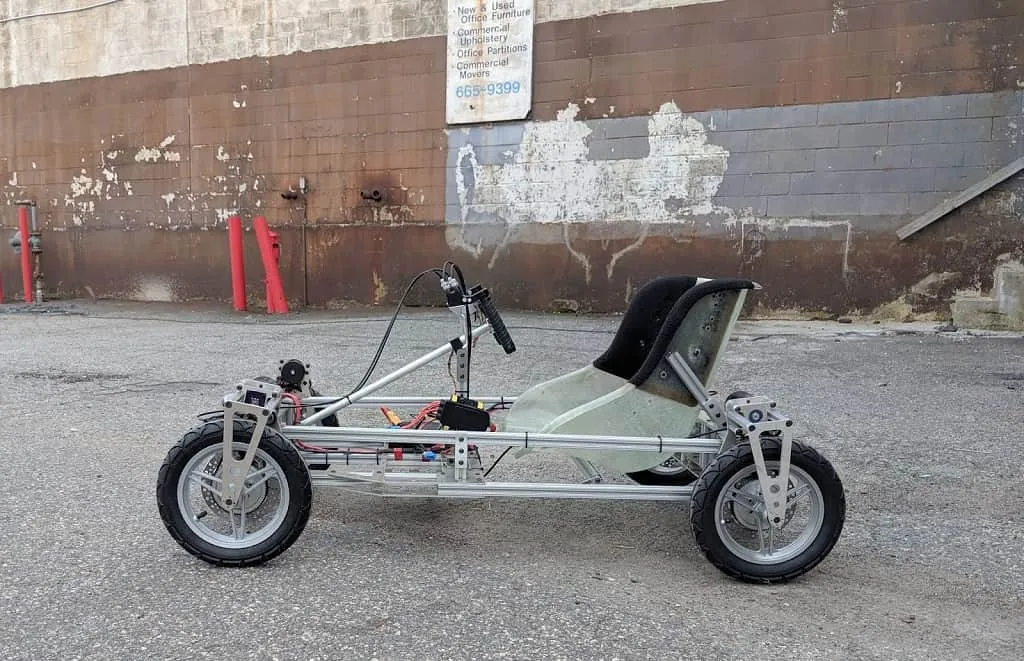 aluminum go-kart frame